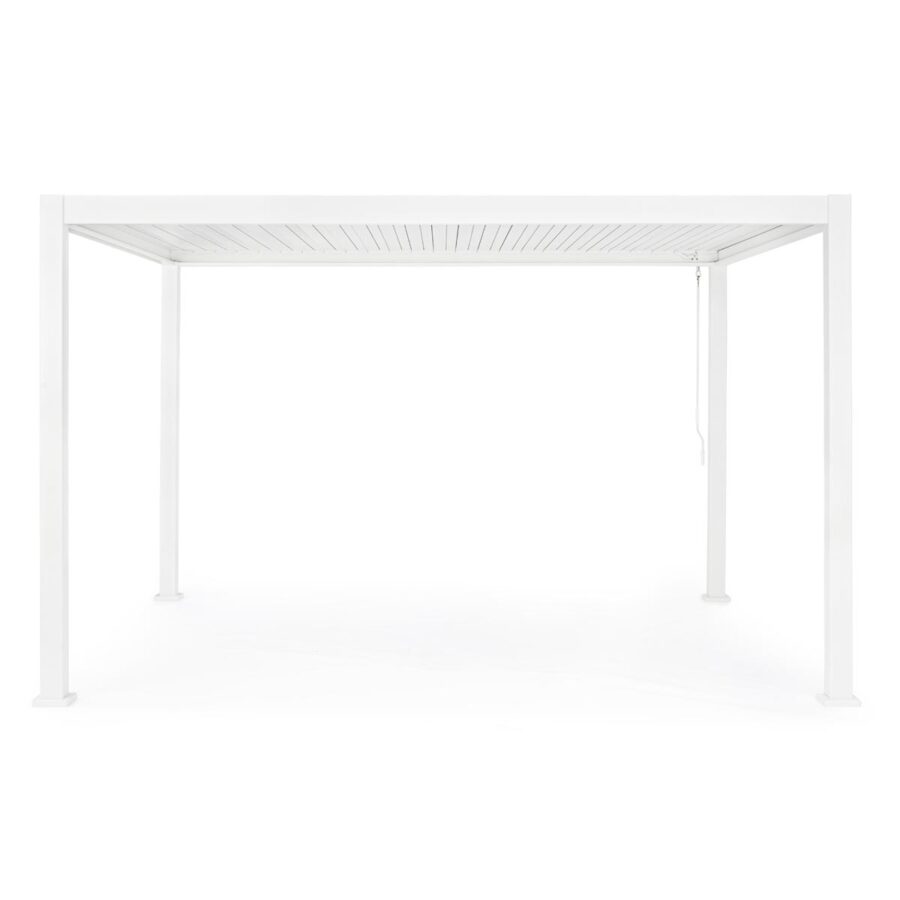 Pergola Pacific 3x4 alluminio bianco